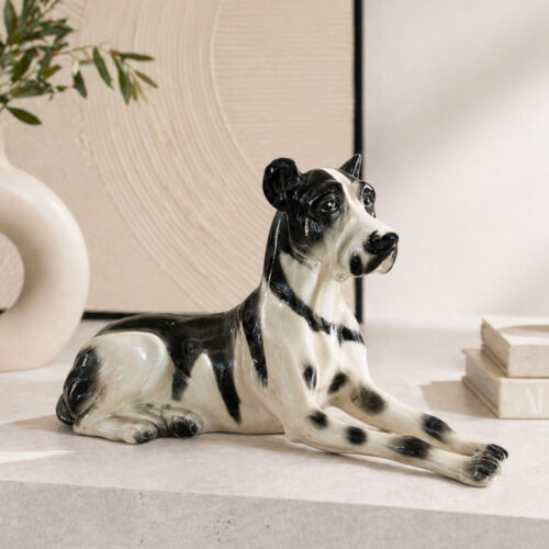 Dogue Allemand en porcelaine